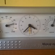 часовник с будилник, термометър и хидрометър за бюро разни, снимка 6 - Други - 13454690