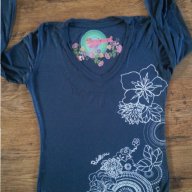 Desigual - страхотна дамска блуза, снимка 3 - Блузи с дълъг ръкав и пуловери - 17304414