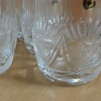 кристални чаши  , снимка 4 - Антикварни и старинни предмети - 24197362