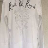 Снежнобяла  спортна блуза, снимка 6 - Блузи с дълъг ръкав и пуловери - 22652641