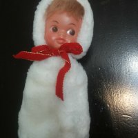 Ретро детска играчка - кукла от твърда пластмаса, снимка 1 - Колекции - 25591623