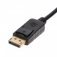 DisplayPort към DVI-D кабел 1.8м / 5м + Гаранция, снимка 3 - Кабели и адаптери - 21389527