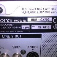 поръчано-Sony rdr-gx700 dvd recorder-записващо-внос швеицария, снимка 11 - Ресийвъри, усилватели, смесителни пултове - 15437918