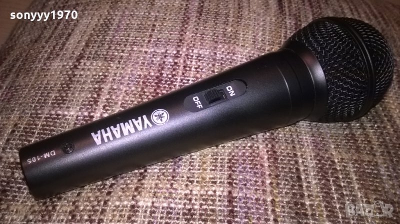 yamaha-profi microphone-жичен микрофон-внос швеицария, снимка 1