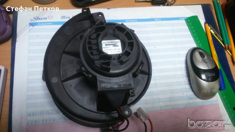 Продавам вентилатор за парно на Опел Астра Ж/Н с оригинален №52407543/1845002, снимка 1