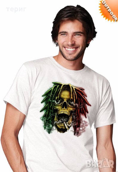 напушен раста - соларна тениска-щампа с променящи се цветове, снимка 1