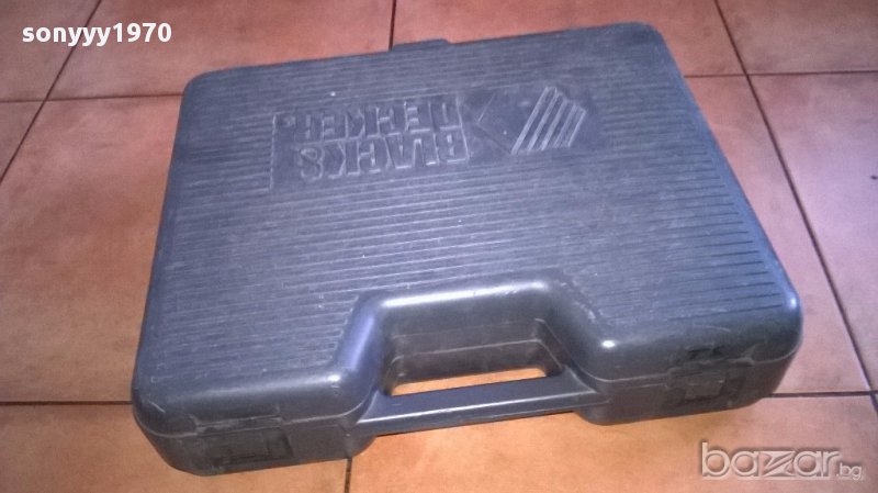 Black&decker-куфар 38/33/9см-внос швеицария, снимка 1