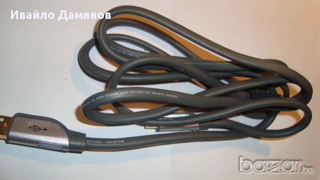 A/V, захранващи и интернет кабели. USB кабел за зареждане на телефон, таблет., снимка 11 - Кабели и адаптери - 11939768