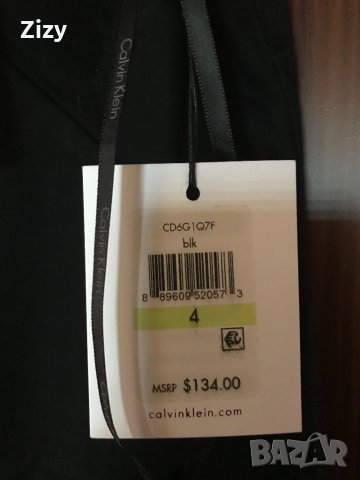 Calvin Klein оригинална нова рокля с етикет и цена на него 134$, снимка 4 - Рокли - 22340801
