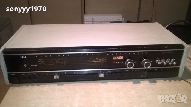 &Elac 2300t receiver-made in west germany-внос швеицария, снимка 5 - Ресийвъри, усилватели, смесителни пултове - 25181568