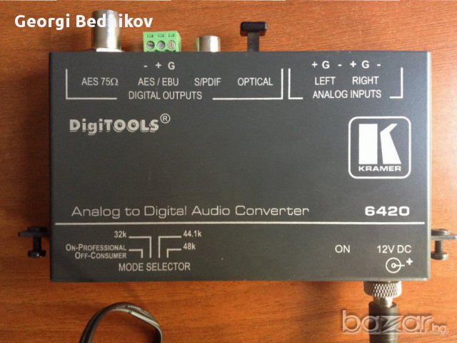 kramer 6420 analog to digital audio converter, снимка 10 - Други - 12624058