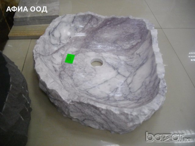 Мраморна мивка Афия Виолет, снимка 4 - Мивки - 18486248