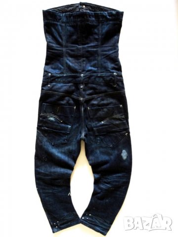 G-star Raw Essentials Limited Edition Дамски Гащеризон Size W28 М, снимка 14 - Гащеризони - 24692846