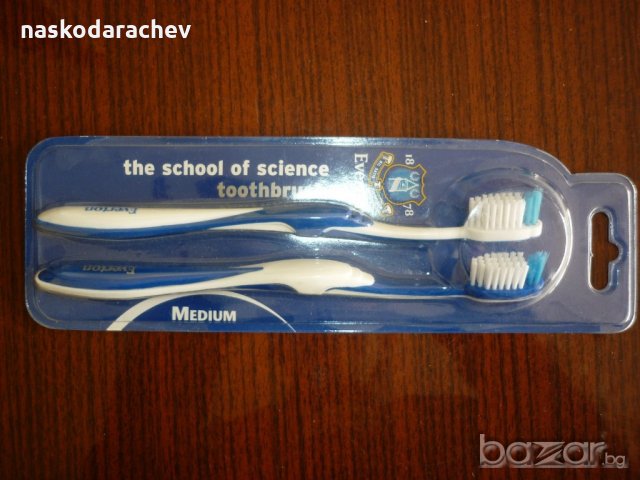 Четки за зъби и самобръсначки на футболен клуб Евертън Англия, снимка 2 - Колекции - 20563991