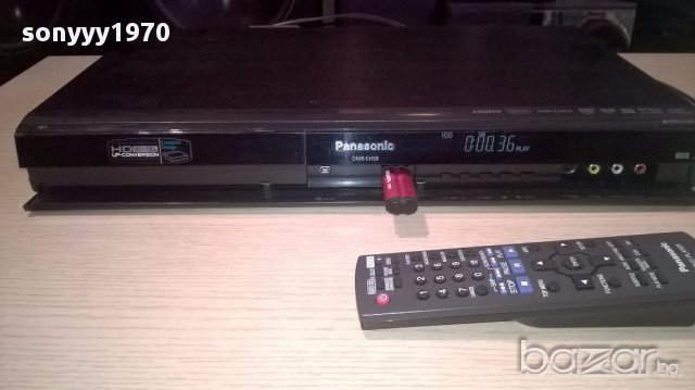Panasonic dmr eh-59 hdd/dvd/hdmi/usb-recorder+remote-внос швеицария, снимка 10 - Ресийвъри, усилватели, смесителни пултове - 13265515
