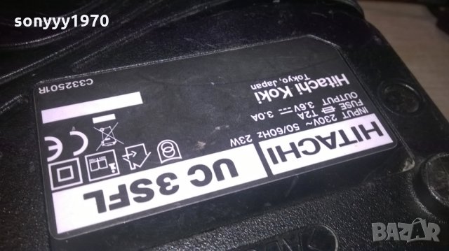 hitachi uc 3sfl li-ion charger-made in japan-внос белгия, снимка 7 - Винтоверти - 25911622
