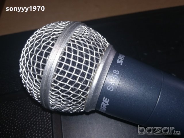 shure sm58-microphone-професионален-жичен, снимка 6 - Микрофони - 20974109