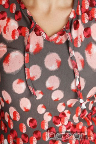 Нова свежа блуза с връзки, снимка 4 - Блузи с дълъг ръкав и пуловери - 7077813