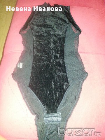 Боди черно без ръкав, снимка 5 - Корсети, бюстиета, топове - 14942165