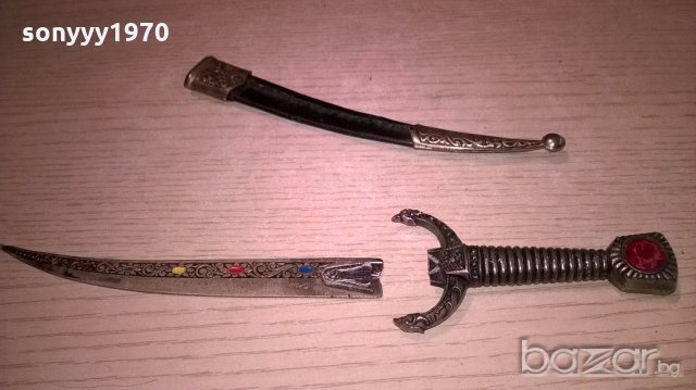 spain-ретро кама за ремонт с кания-24х5см-внос швеицария, снимка 2 - Антикварни и старинни предмети - 18456957