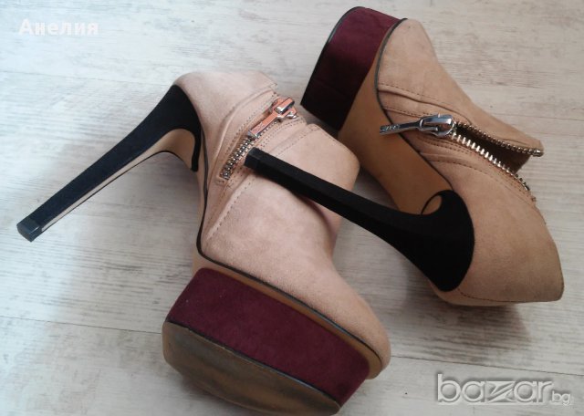 ZARA оригинални дамски обувки, снимка 6 - Дамски обувки на ток - 17938415