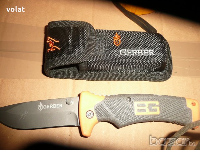 Нож сгъваем ГЕРБЕР Bear Grylls, снимка 2 - Екипировка - 20751503
