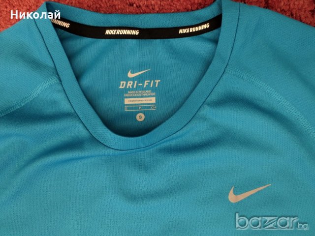 Nike Miler Long Sleeve Tee UV , снимка 8 - Спортни дрехи, екипи - 19864331
