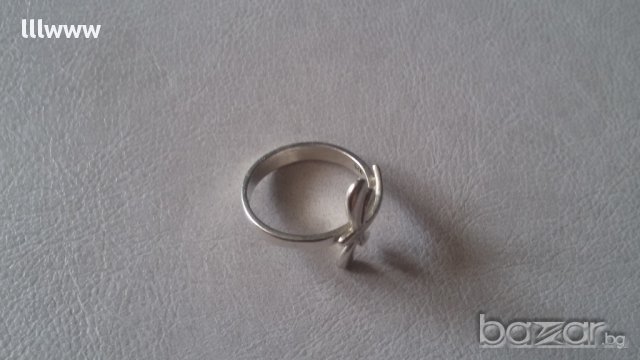 Сребърен пръстен морско конче, снимка 2 - Пръстени - 11569771