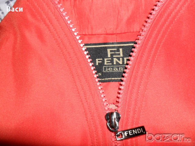 100 % FENDI оригинално автентично дамско сако 100 % silk, снимка 5 - Сака - 12703913