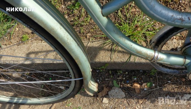 Ретро дамски велосипед 28 цола марка HUSQVARNA Хускварна употребяван модел 1956-60 год., снимка 10 - Велосипеди - 25123655