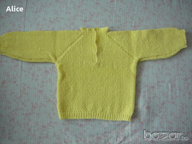 Нова плетена блуза - ръст до 98см, снимка 3 - Детски Блузи и туники - 12341239