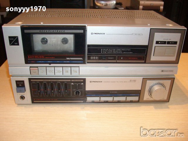 pioneer dc-x10z-amplifier+cassette deck japan- 270w-внос швеицария, снимка 9 - Ресийвъри, усилватели, смесителни пултове - 12107420