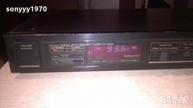 pioneer tx-1070 stereo tuner-made in japan-внос швеицария, снимка 9 - Ресийвъри, усилватели, смесителни пултове - 23858972