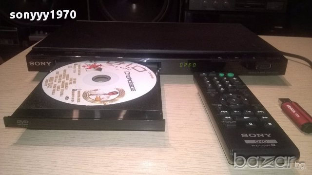 Sony dvp-sr350 cd/dvd/usb+remote-внос швеицария, снимка 6 - Ресийвъри, усилватели, смесителни пултове - 15303669
