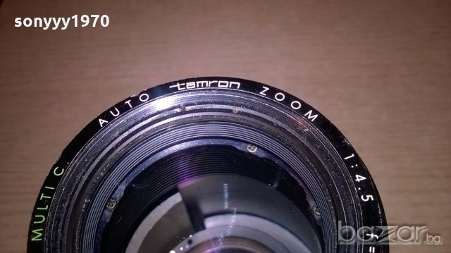tamron-usa pat.lens made in japan-голям обектив-внос англия, снимка 10 - Обективи и филтри - 19613393