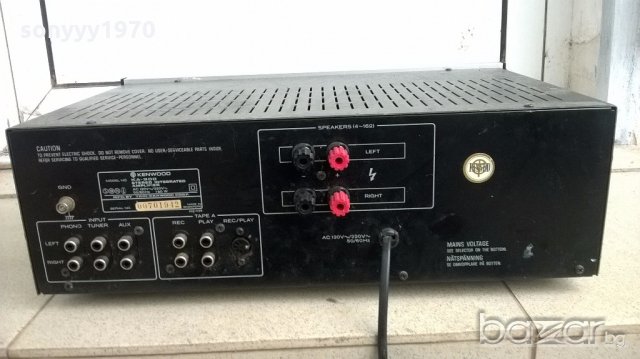 kenwood ka-300 stereo amplifier-внос швеицария, снимка 15 - Ресийвъри, усилватели, смесителни пултове - 19806342