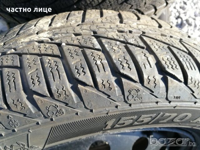 155/70/13 гуми зимни с джанти 4Х100, снимка 7 - Гуми и джанти - 20125143