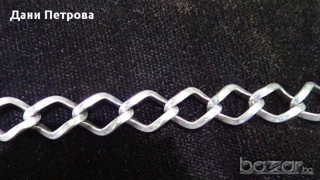 Дамски сребърен ланец, снимка 8 - Колиета, медальони, синджири - 8751601