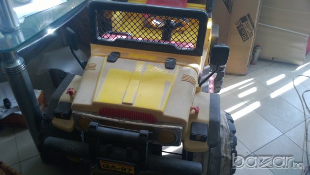 grande caucho-голям детски джип, снимка 3 - Коли, камиони, мотори, писти - 7642510