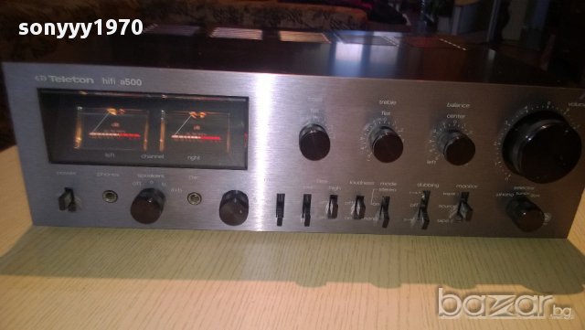 teleton a500 hi-fi stereo amplifier-300watts-внос швеицария, снимка 7 - Ресийвъри, усилватели, смесителни пултове - 8978552