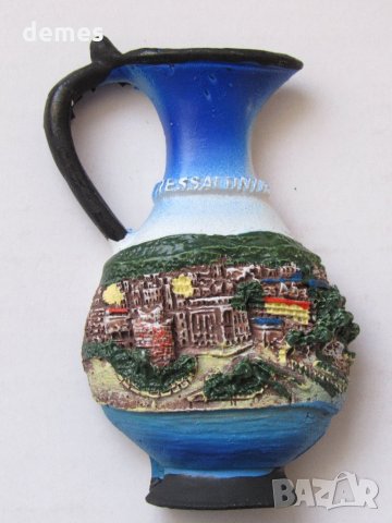 3D магнит-амфора от Солун, Гърция-серия-32, снимка 4 - Други ценни предмети - 23999448