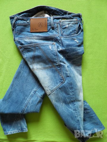 G-star A Crotch Tapered оригинални мъжки дънки W29/L30, снимка 8 - Дънки - 24915572