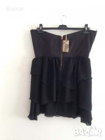 Черна рокля, снимка 5 - Рокли - 22678716