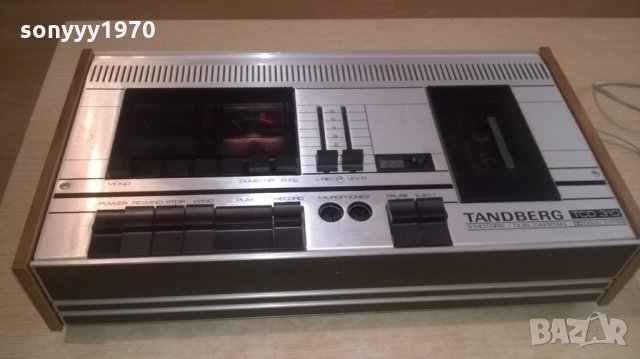 tandberg tcd-310 cassette deck-made in norway-внос швеция, снимка 2 - Декове - 25381445