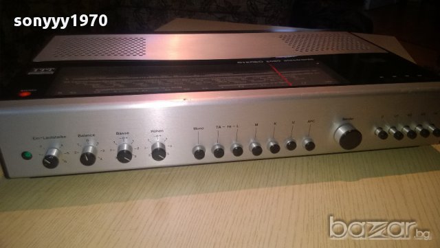 itt-schaub lorenz-stereo 2000 electronic-made in germany, снимка 16 - Ресийвъри, усилватели, смесителни пултове - 9092949