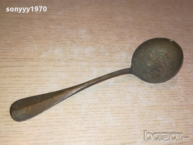 антика-реликва-стара лъжица-20х6см