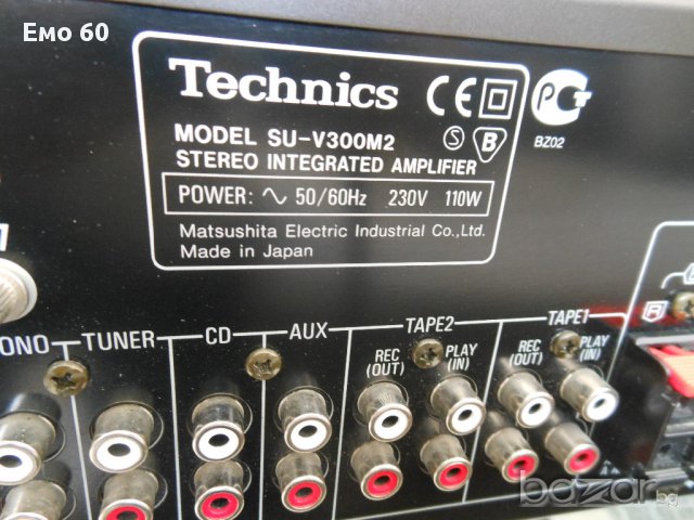 Technics SU-V 300 mark 2 усилвател, снимка 5 - Ресийвъри, усилватели, смесителни пултове - 10511843