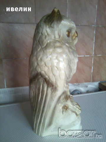 стара статуетка-бухал , снимка 6 - Антикварни и старинни предмети - 9849951