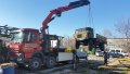 Автокран,самосвал и вишка, снимка 4