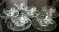 Сервиз за кафе българско огнеупорно стъкло Белопал гр.Белослав, снимка 1
